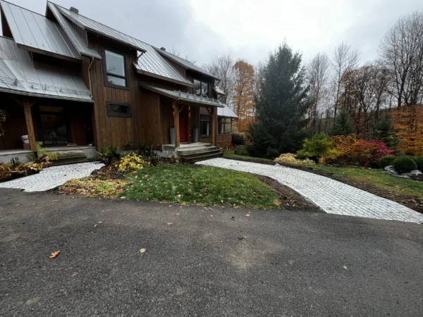 Tuyauterie fonte de neige résidentiel