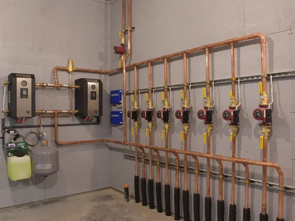 Système de plancher chauffant résidentiel électrique